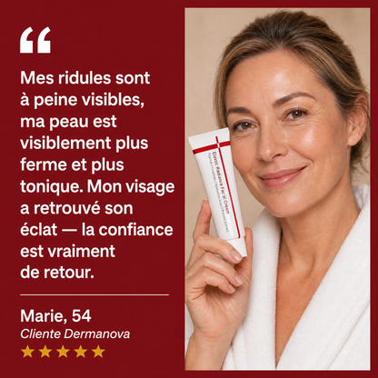 DermaNova™ Crème Anti-Âge Cliniquement Testée